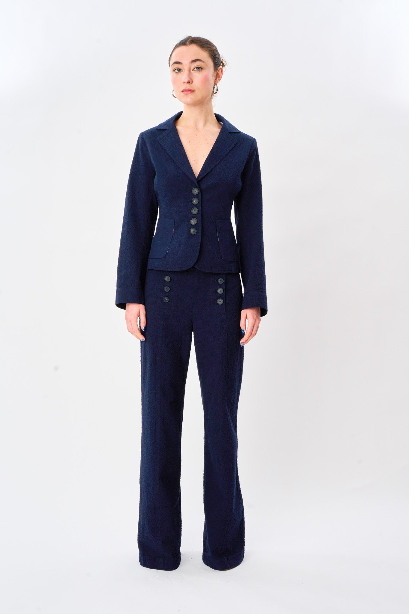 Navy Sailor Mini Blazer