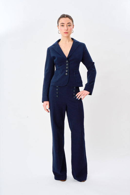 Navy Sailor Mini Blazer