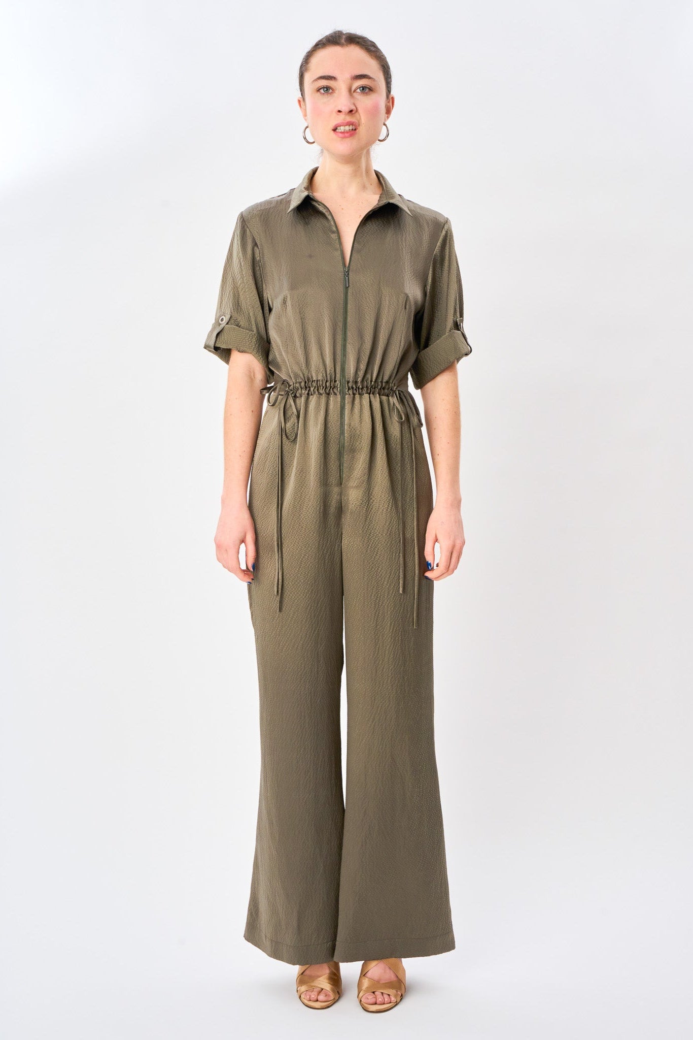 Dusty Olive Jumpsuit
