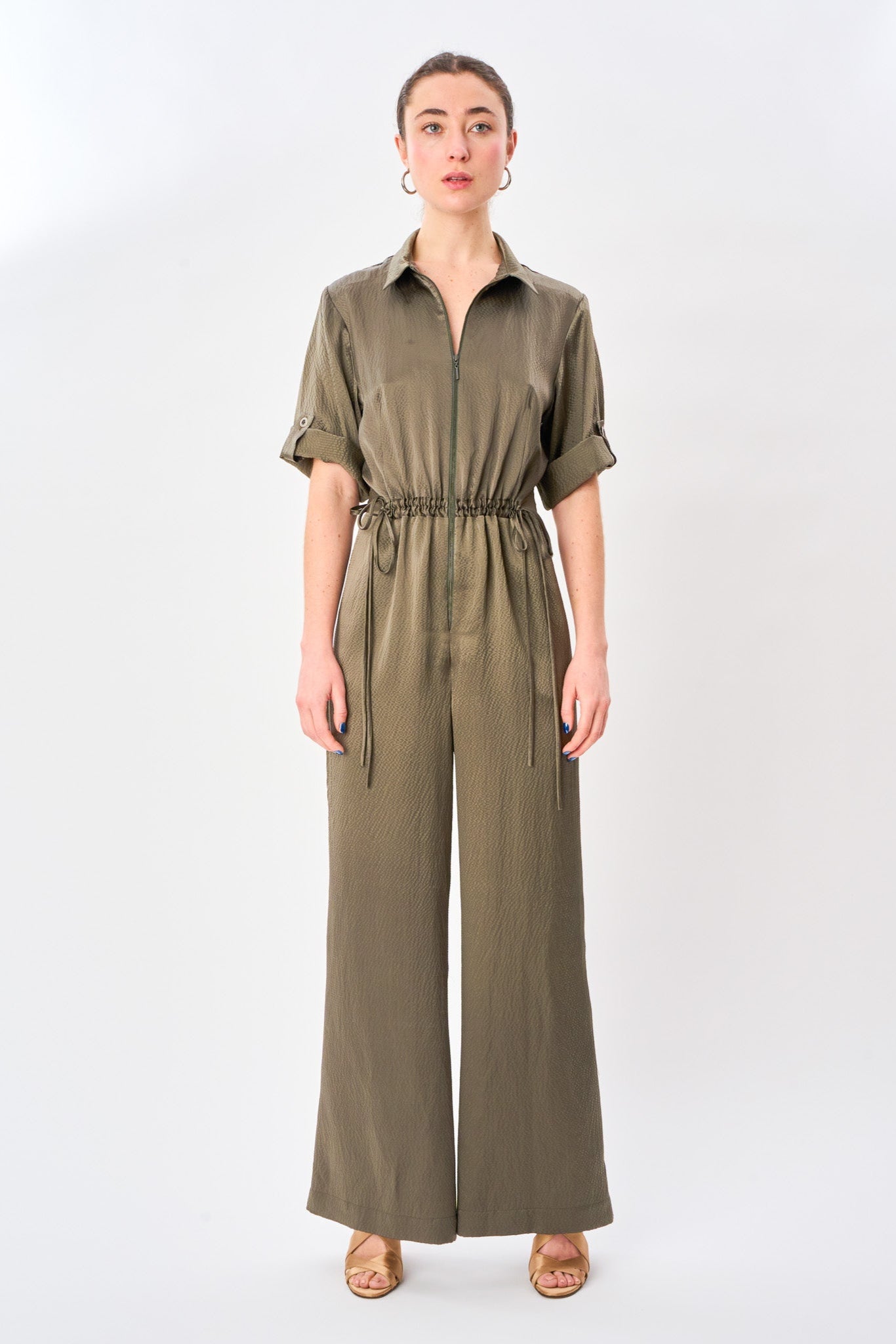 Dusty Olive Jumpsuit