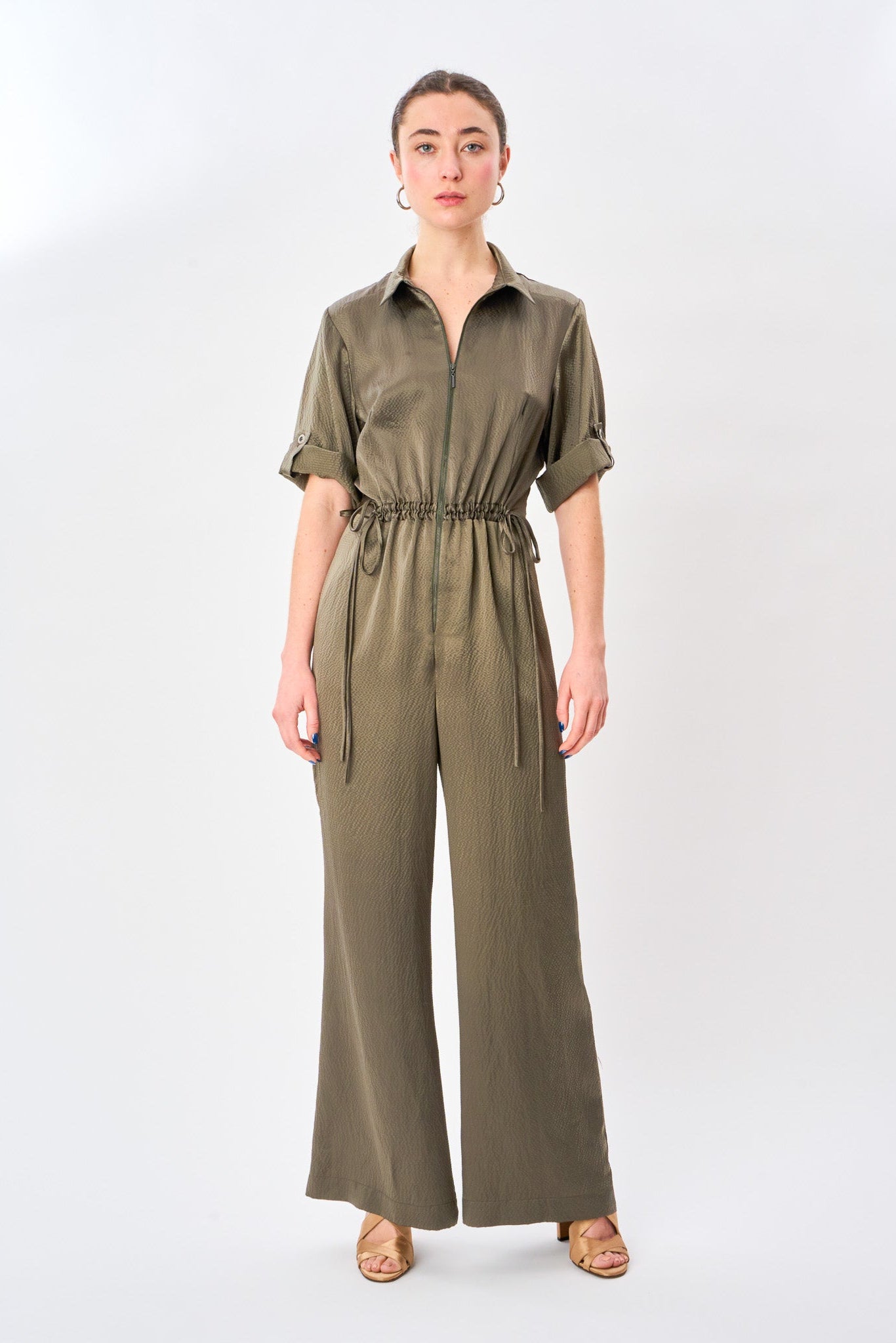 Dusty Olive Jumpsuit