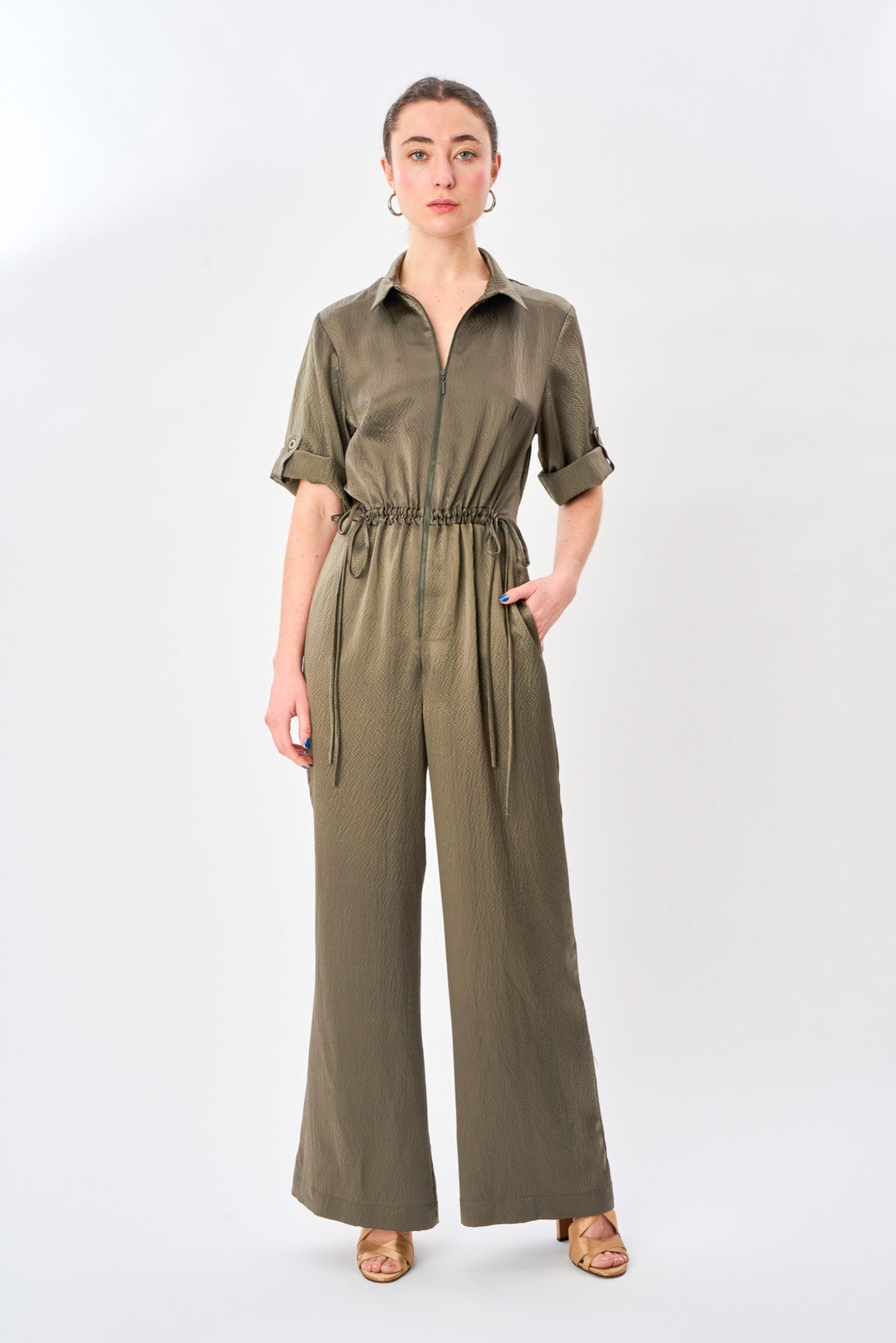 Dusty Olive Jumpsuit