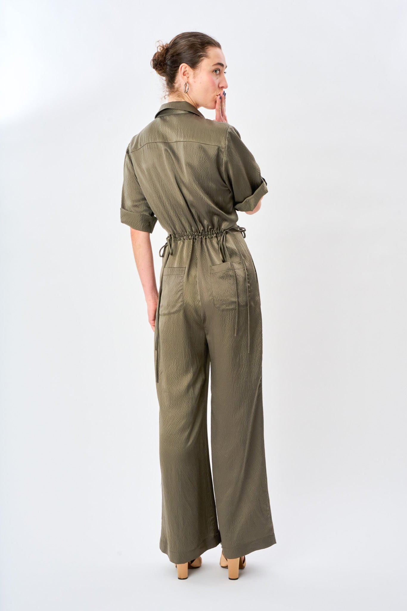 Dusty Olive Jumpsuit