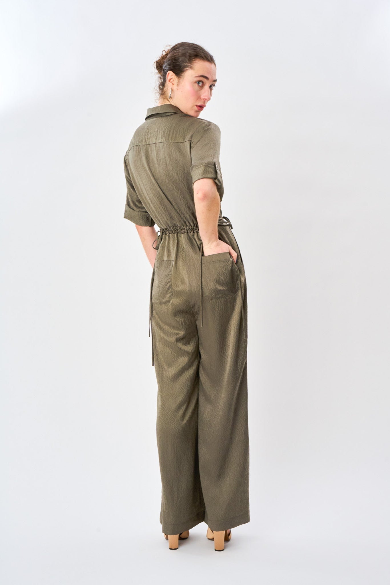 Dusty Olive Jumpsuit