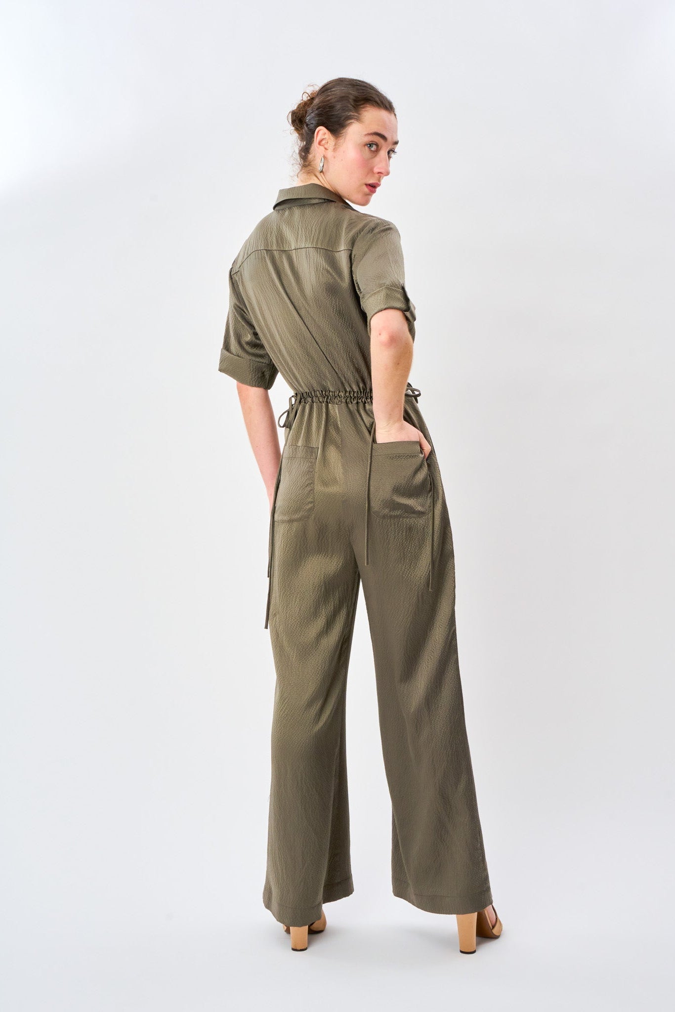 Dusty Olive Jumpsuit