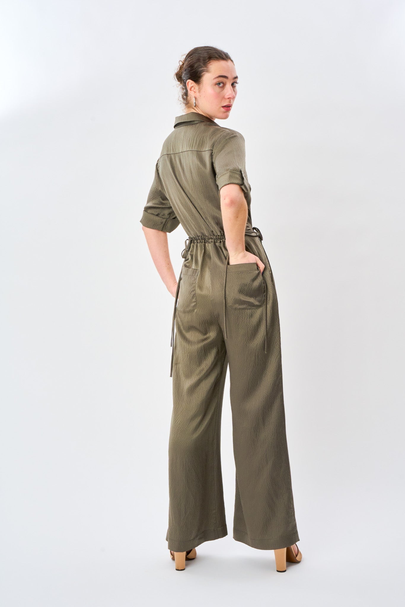 Dusty Olive Jumpsuit