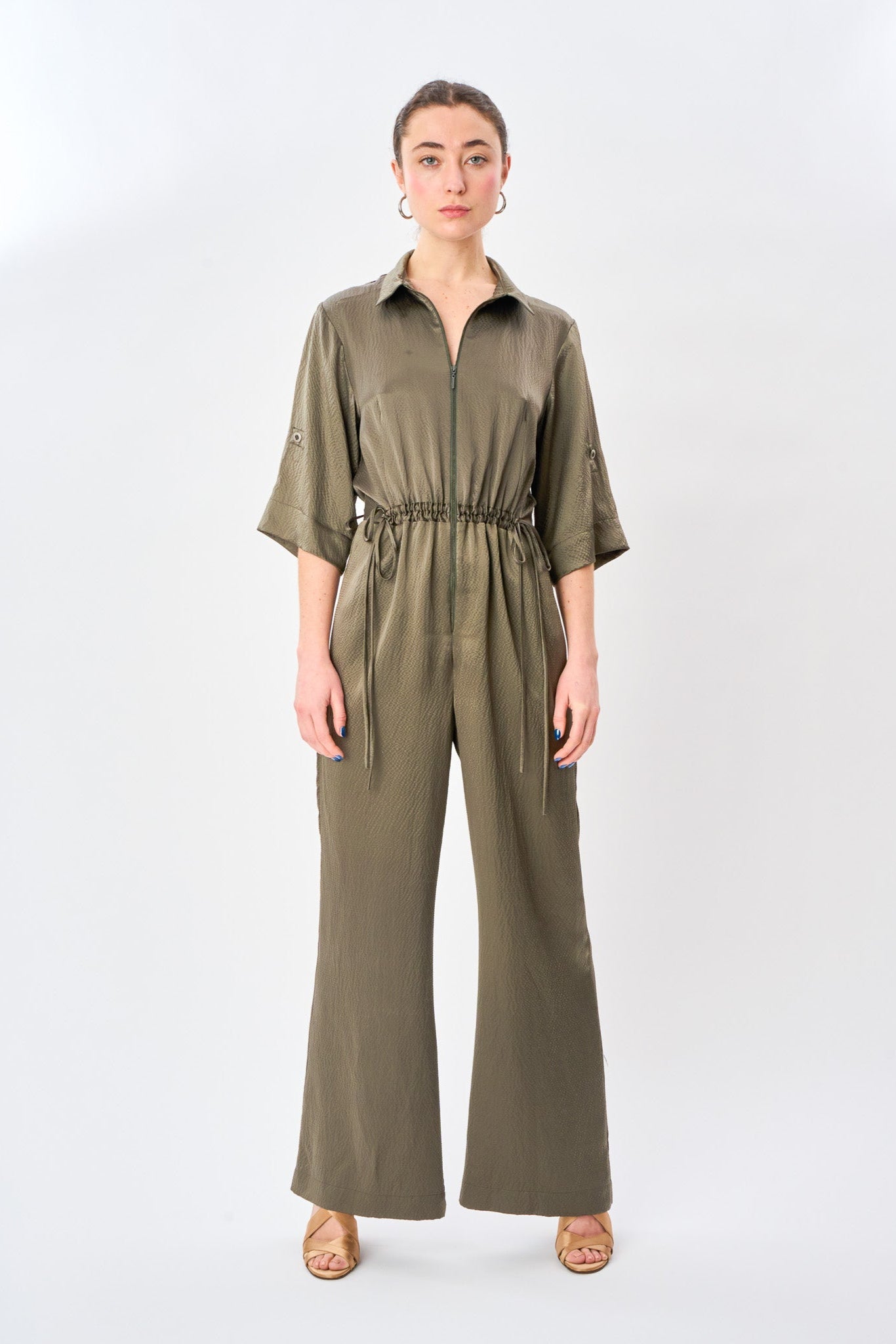 Dusty Olive Jumpsuit