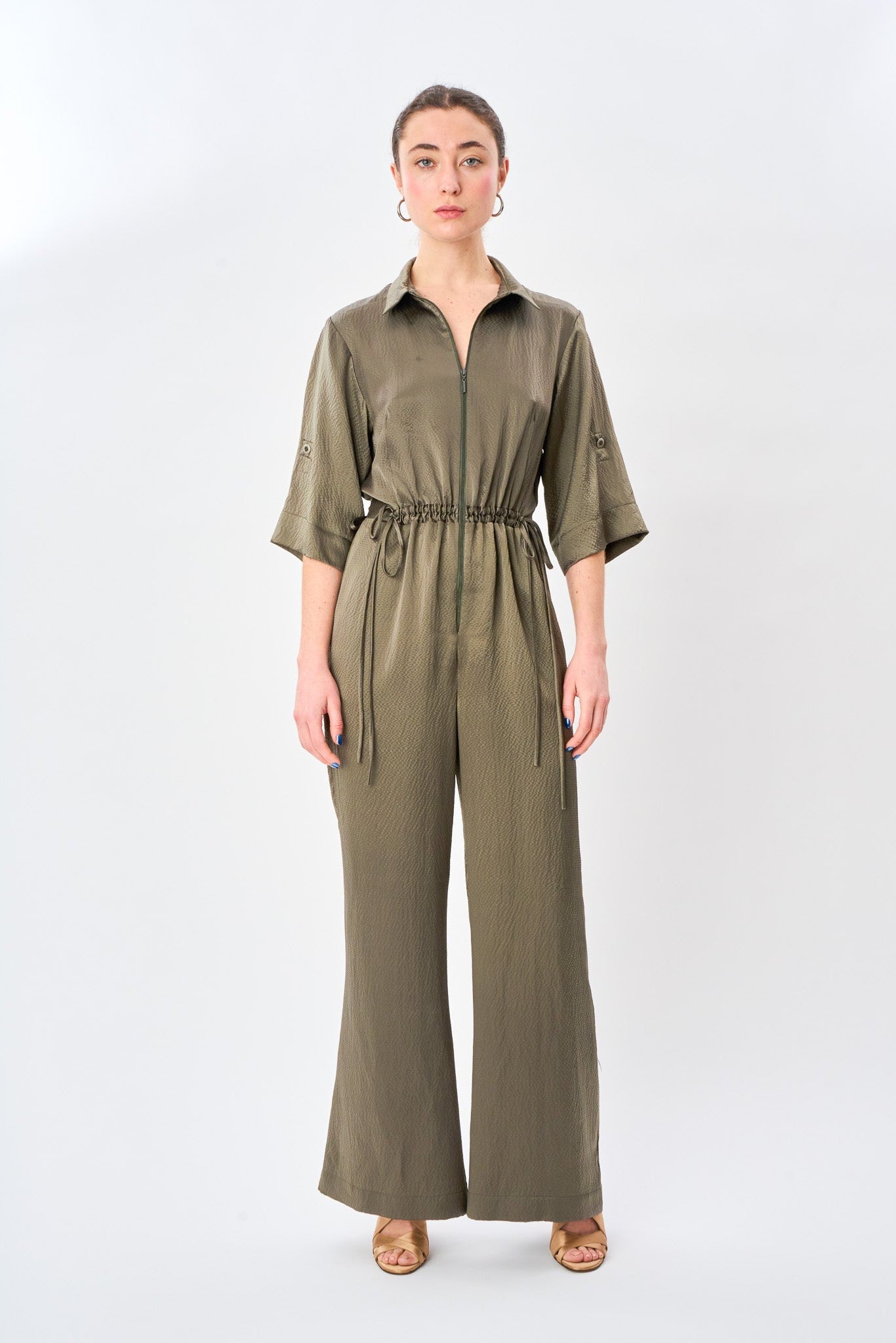 Dusty Olive Jumpsuit