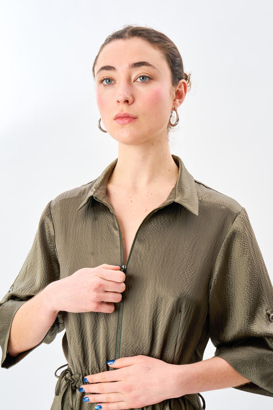Dusty Olive Jumpsuit