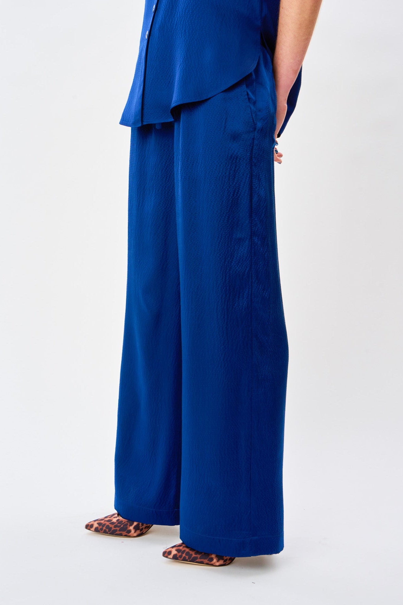 Deep Sea Satin Silk Pyjama Pant