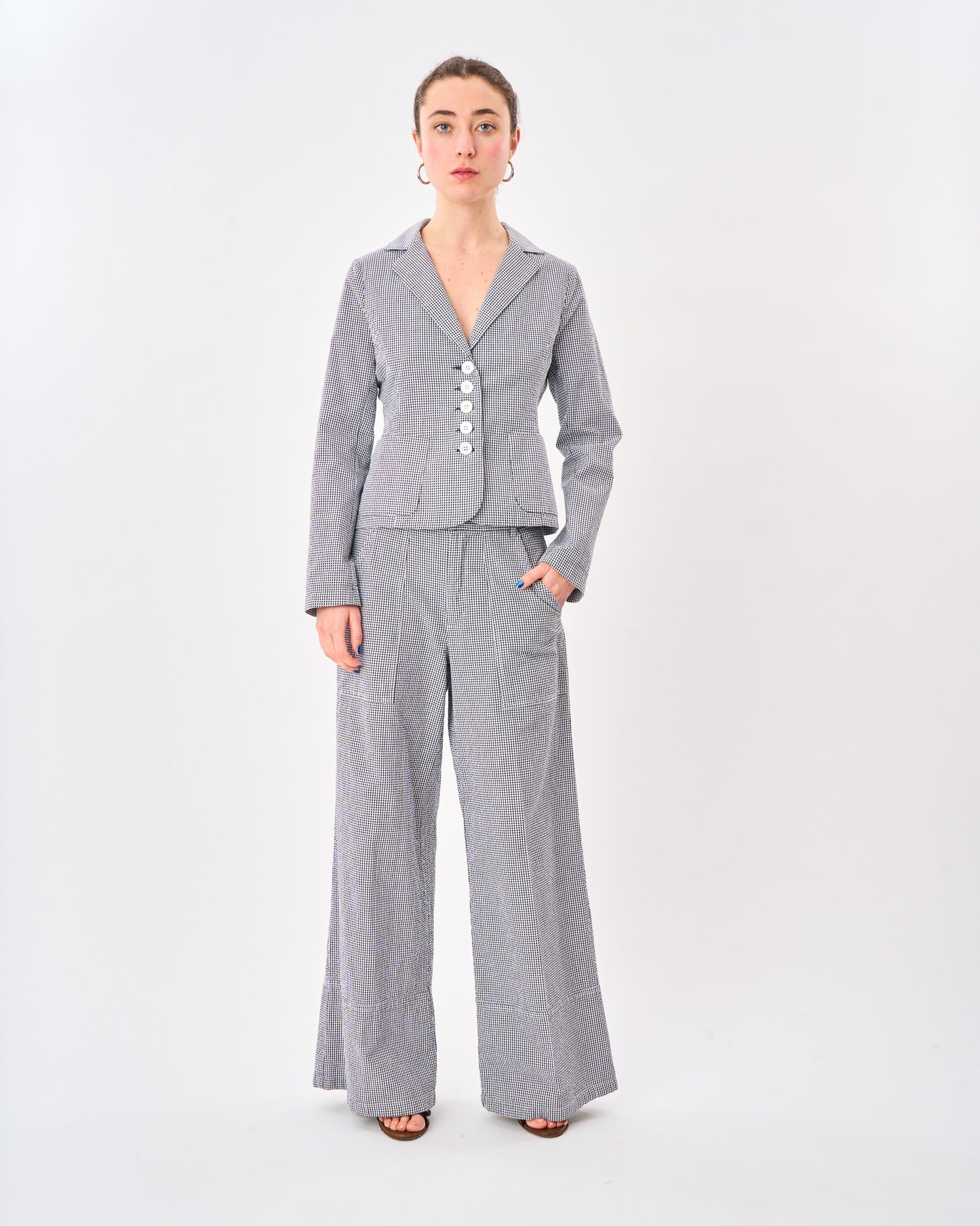 Mini Blazer shown on model, additional view
