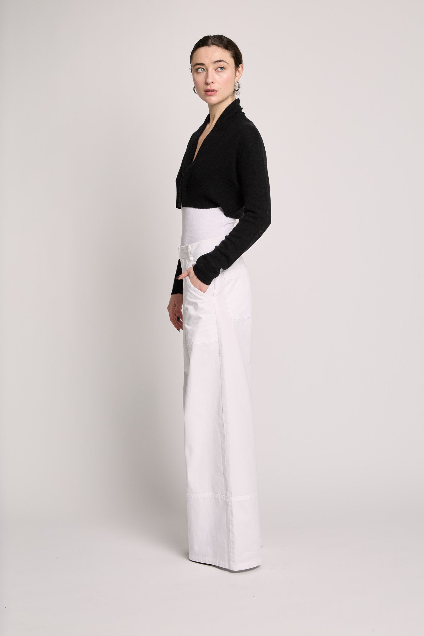 White Hepburn Trouser