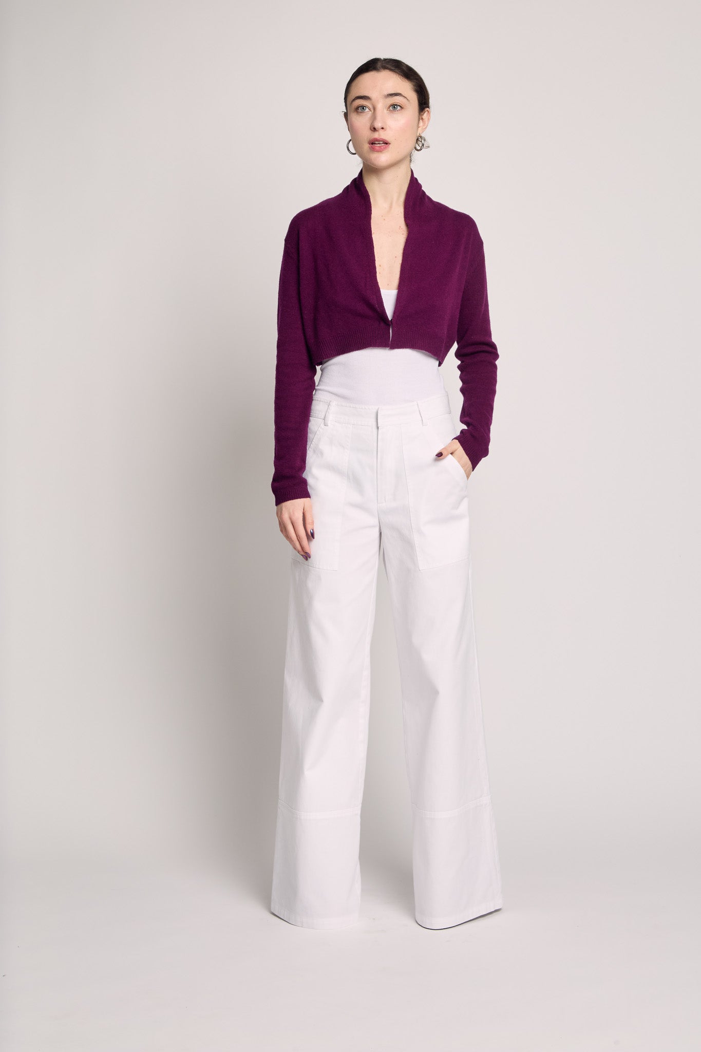 White Hepburn Trouser