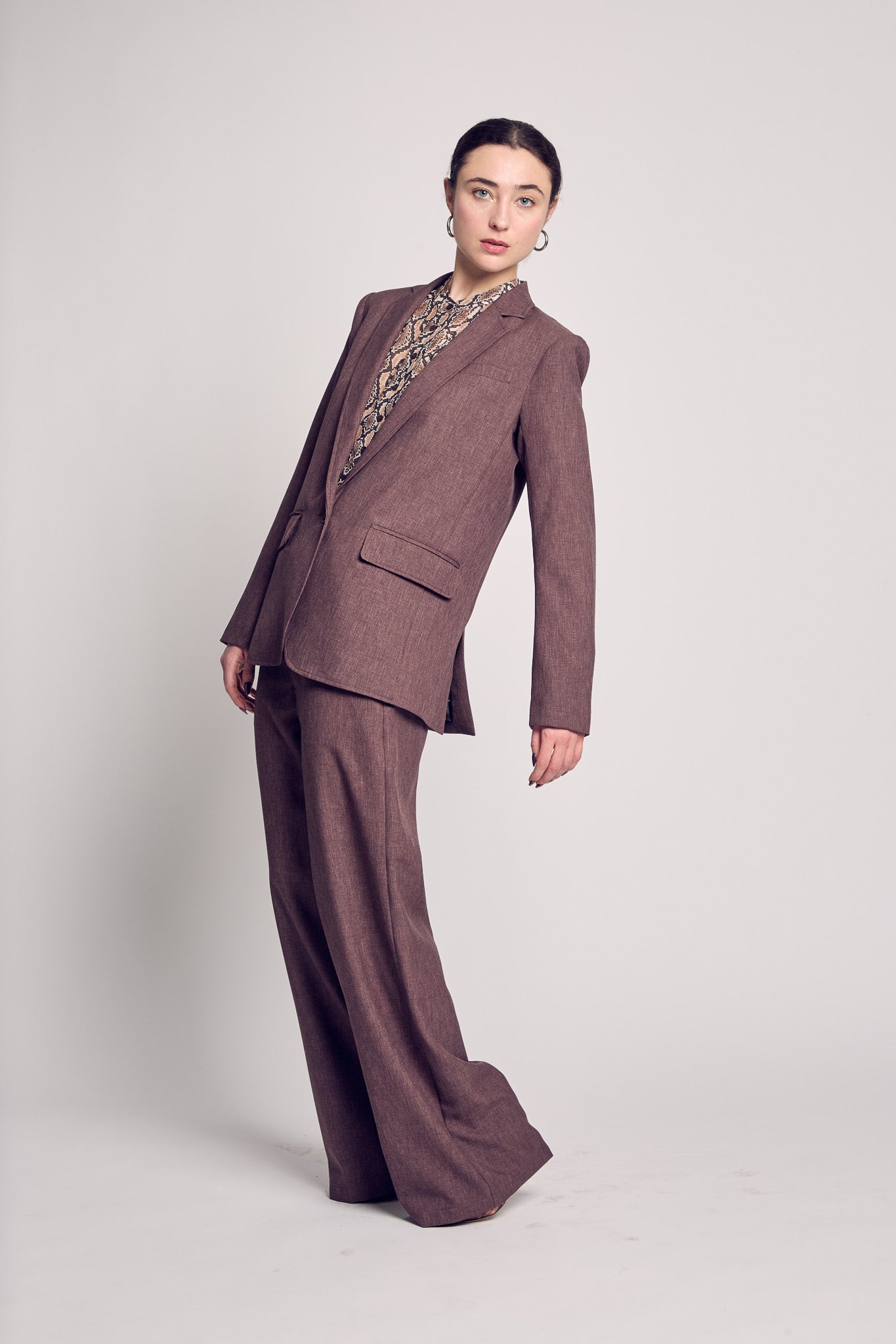 Tobacco Slouchy Trouser