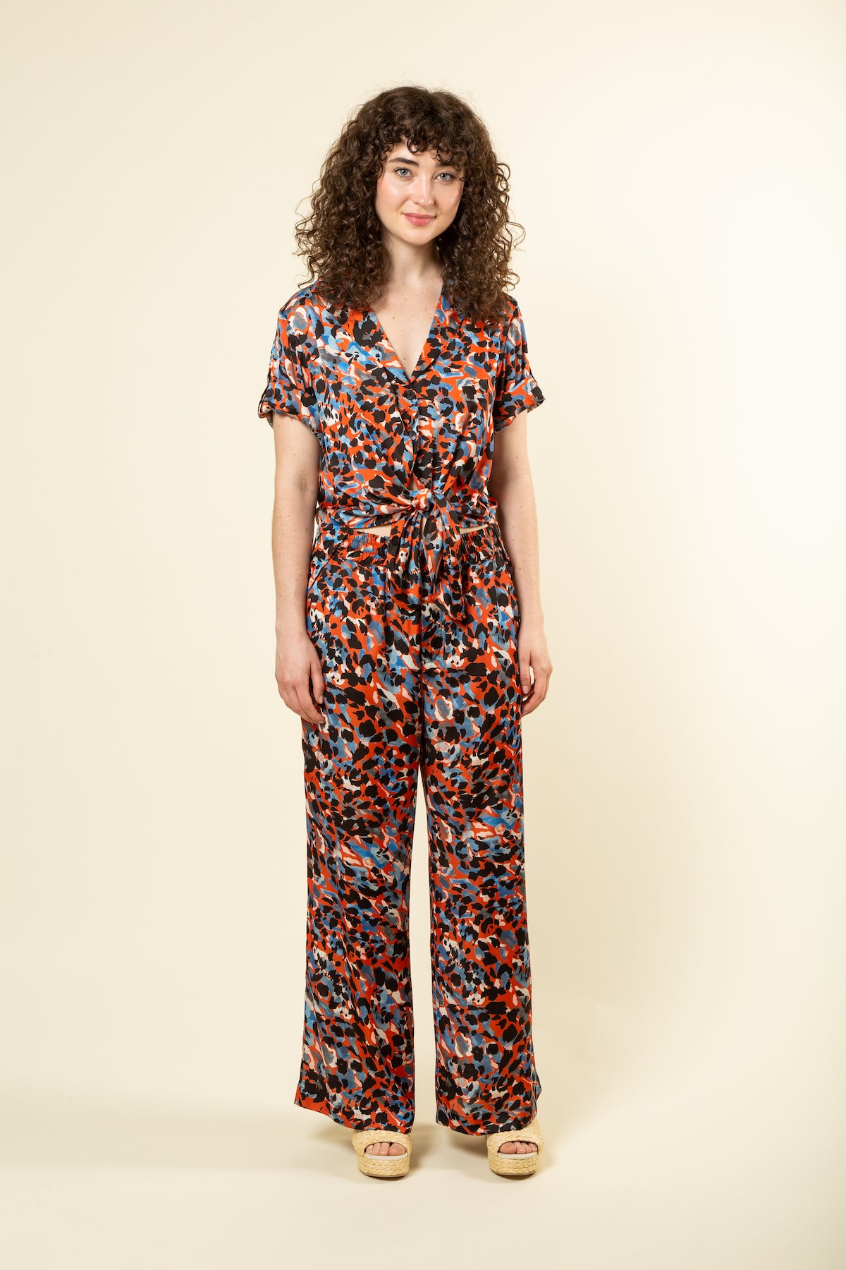 Print Pyjama Top