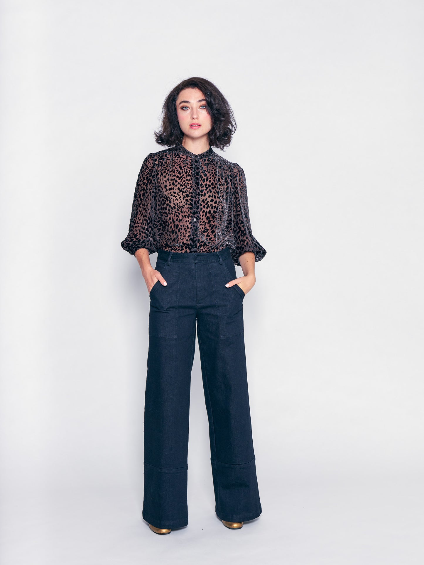 Devore' Velvet Disco Top