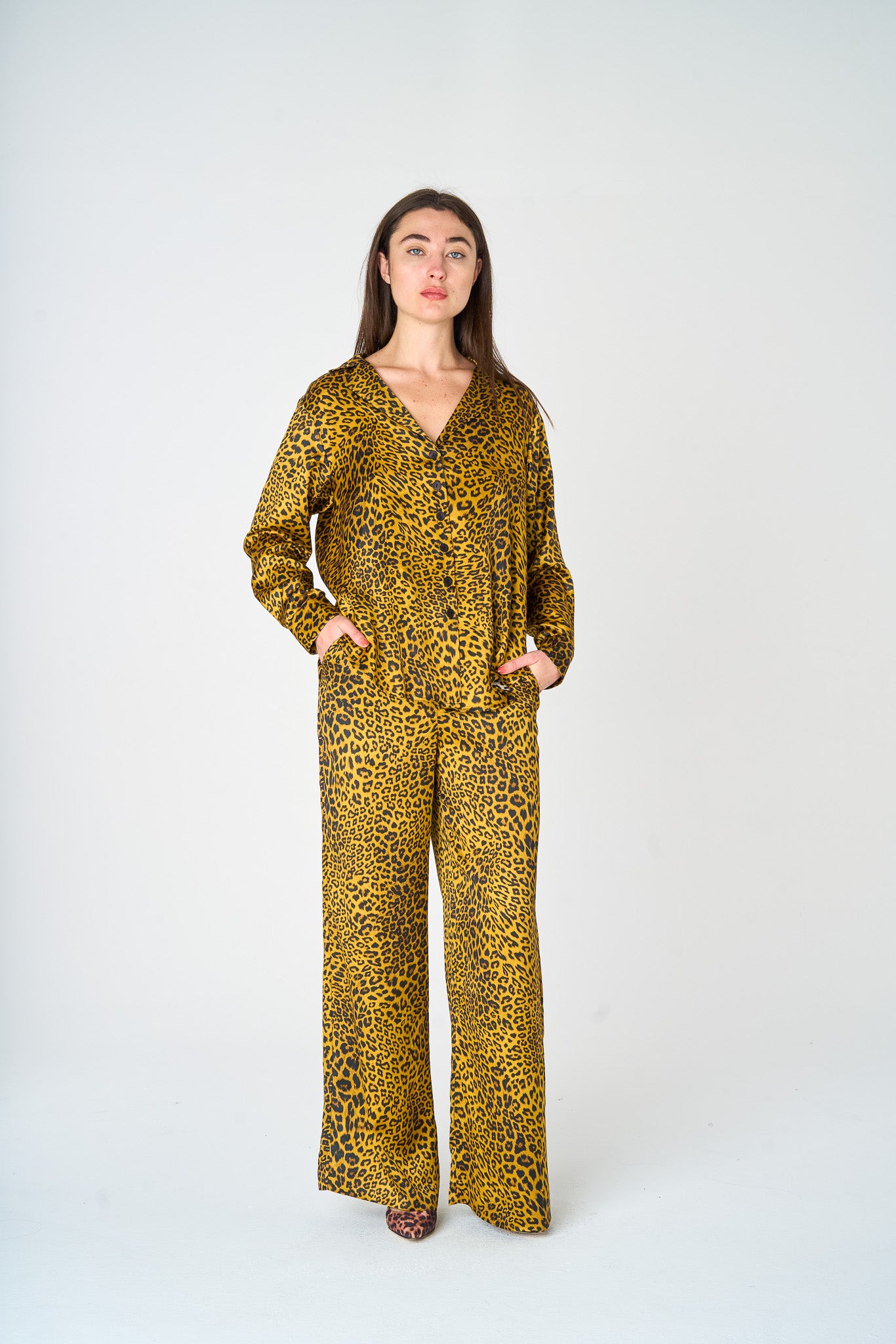 Gold Cheetah Pant