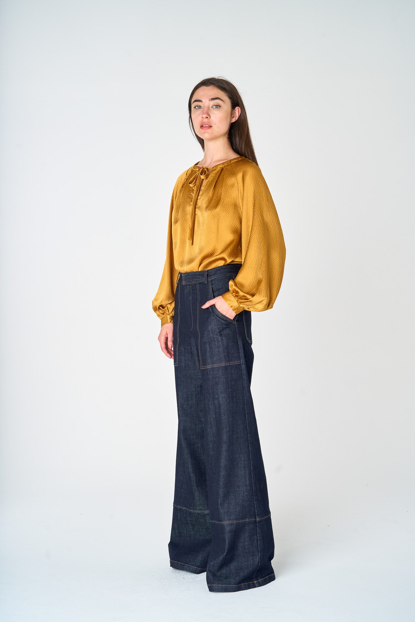 Gold Desdemona Top