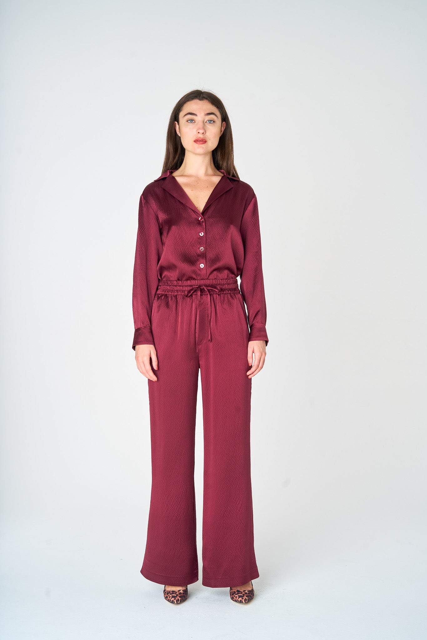 Claret Pyjama Pant