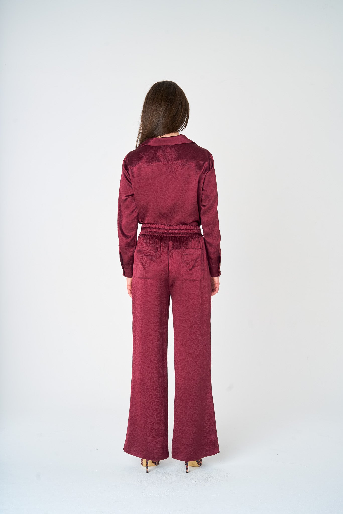 Claret Pyjama Pant