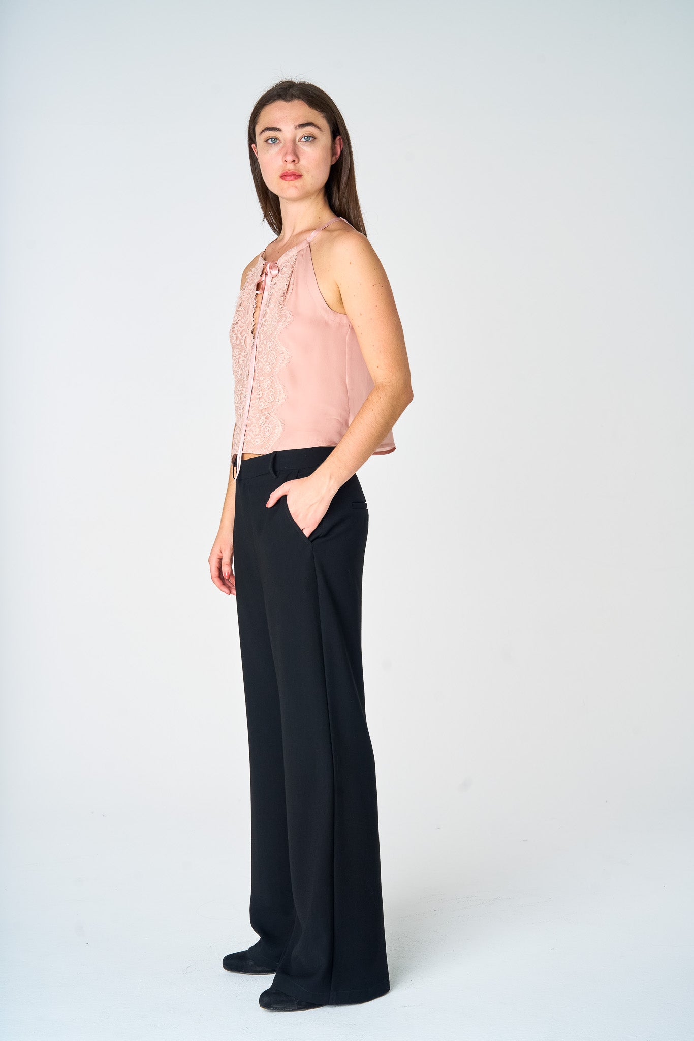 Black Slouchy Trouser