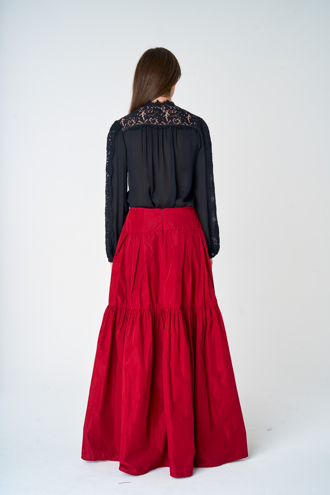 Crimson Ball Skirt