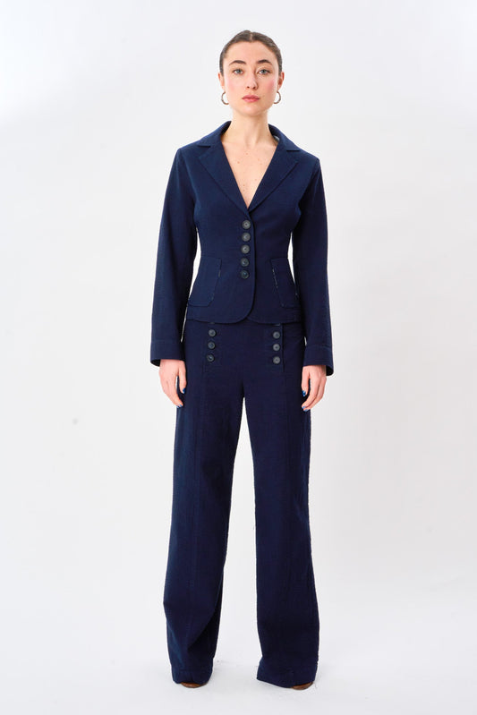 Navy Sailor Mini Blazer