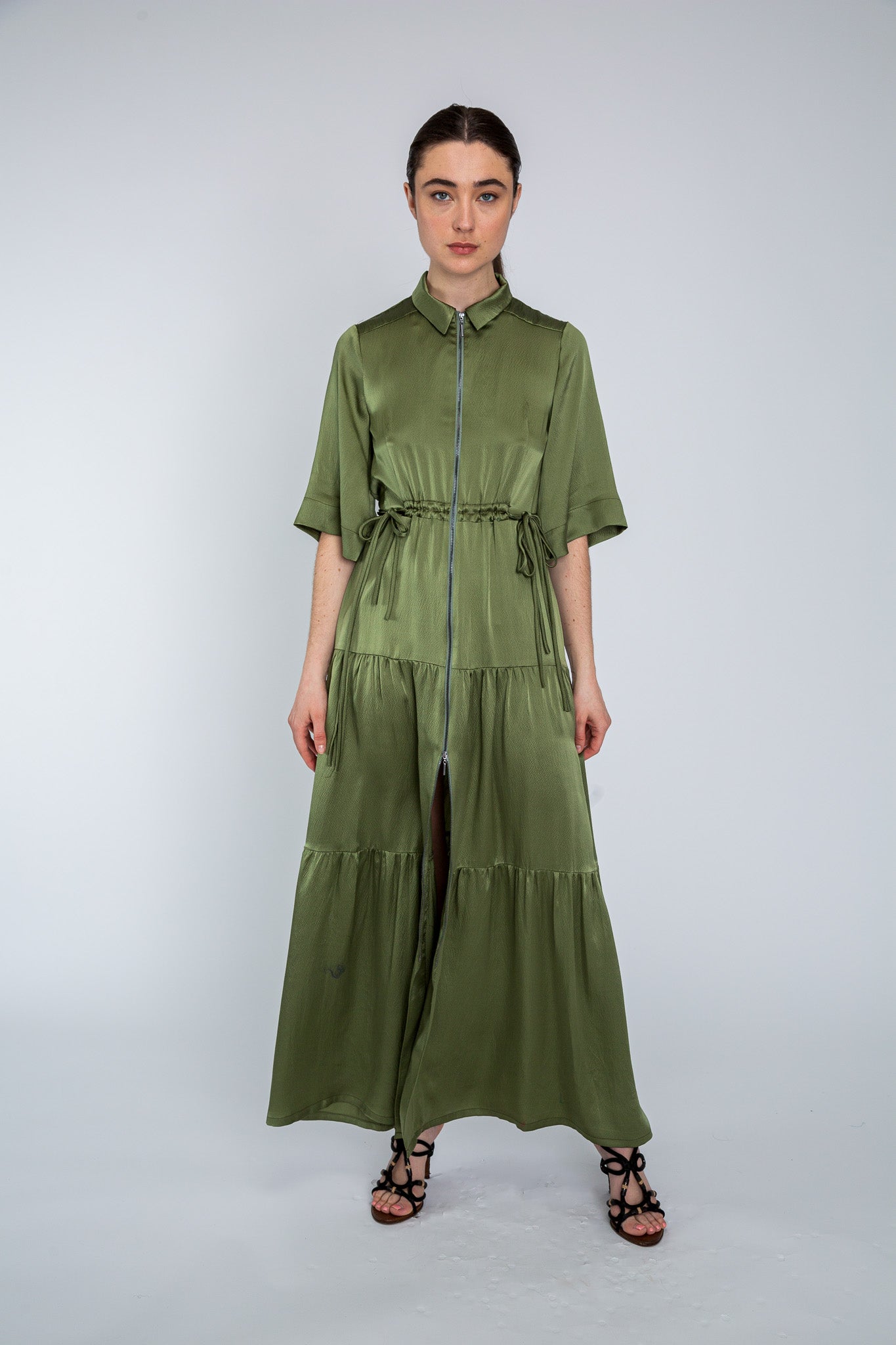 Khaki Empress Dress