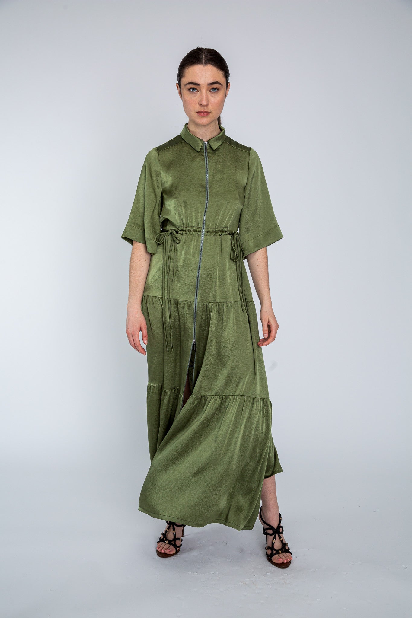 Khaki Empress Dress