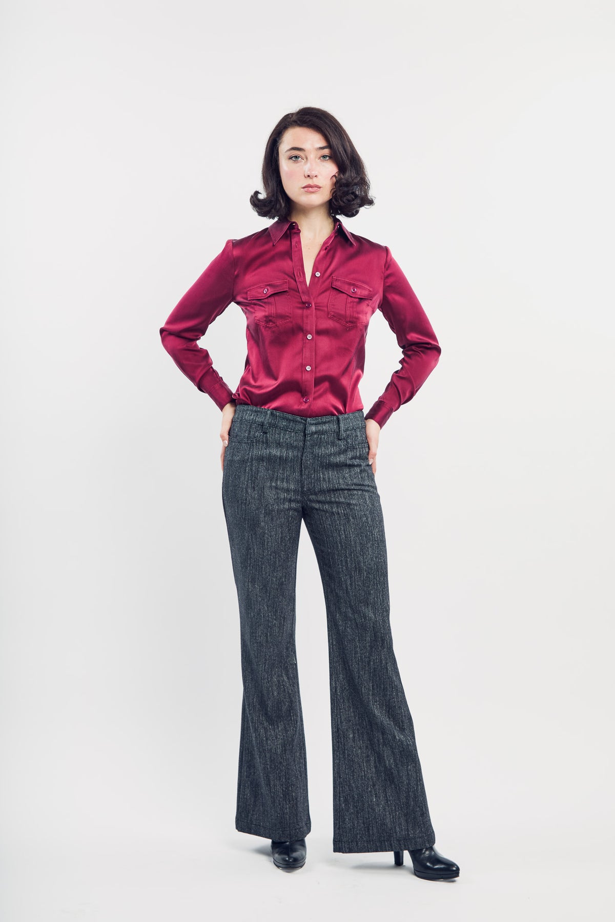 Jane Jean Black Twill