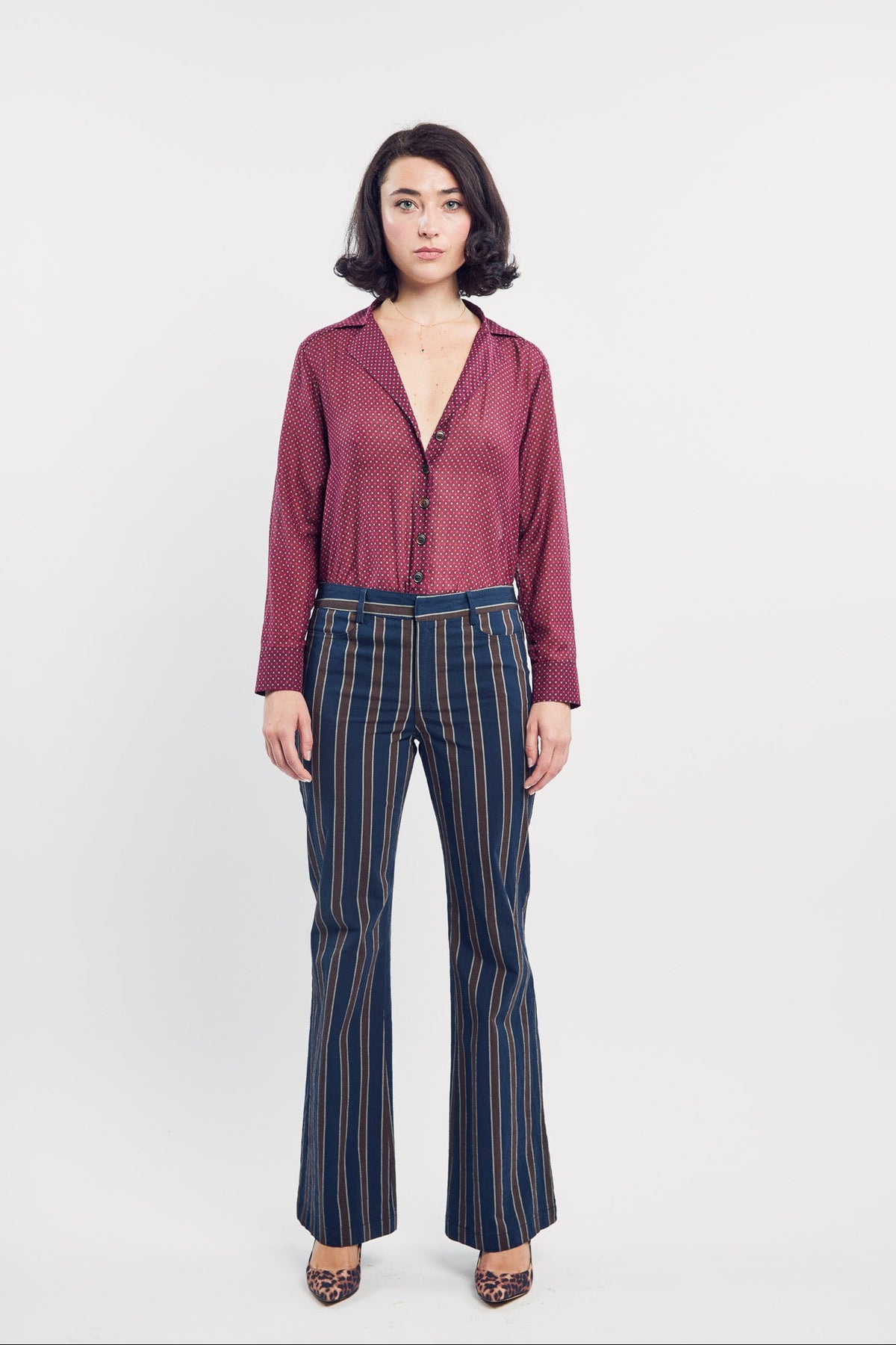 Le Smoking Shirt Foulard