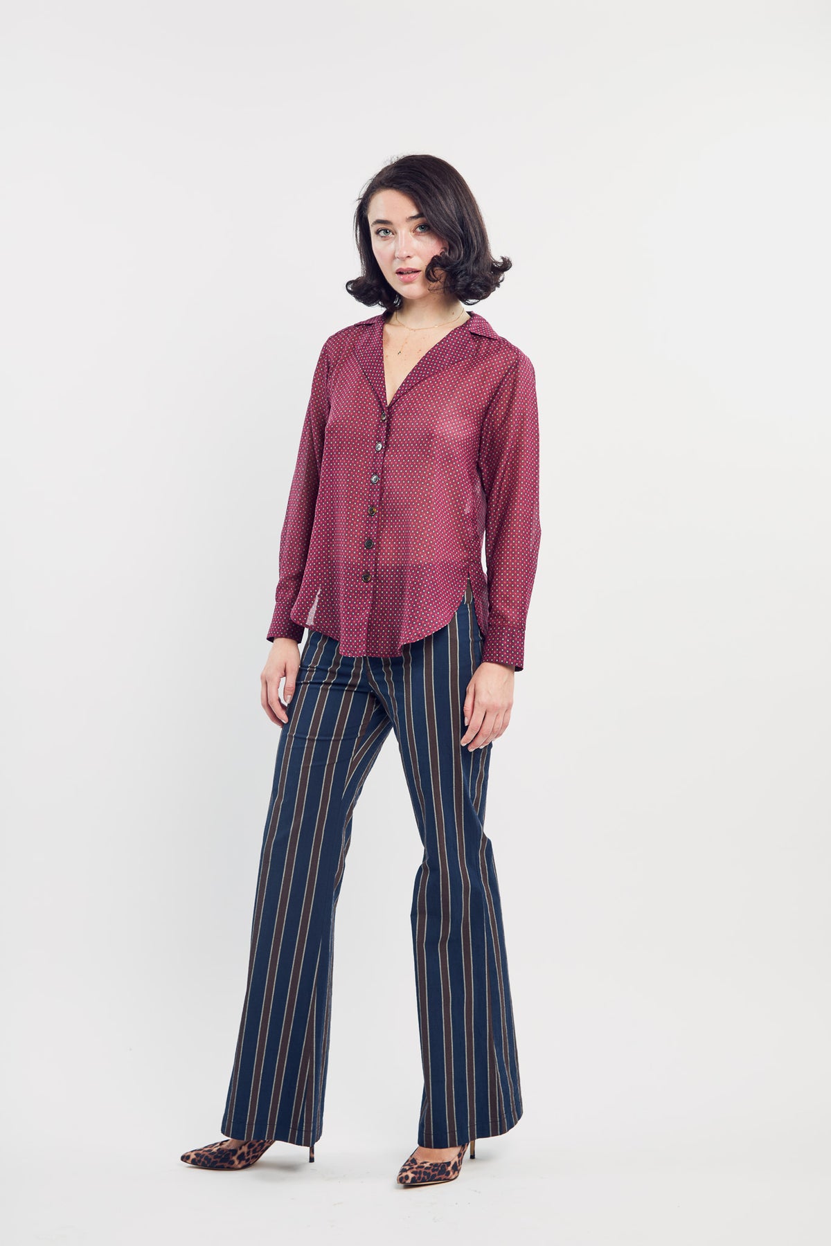 Le Smoking Shirt Foulard