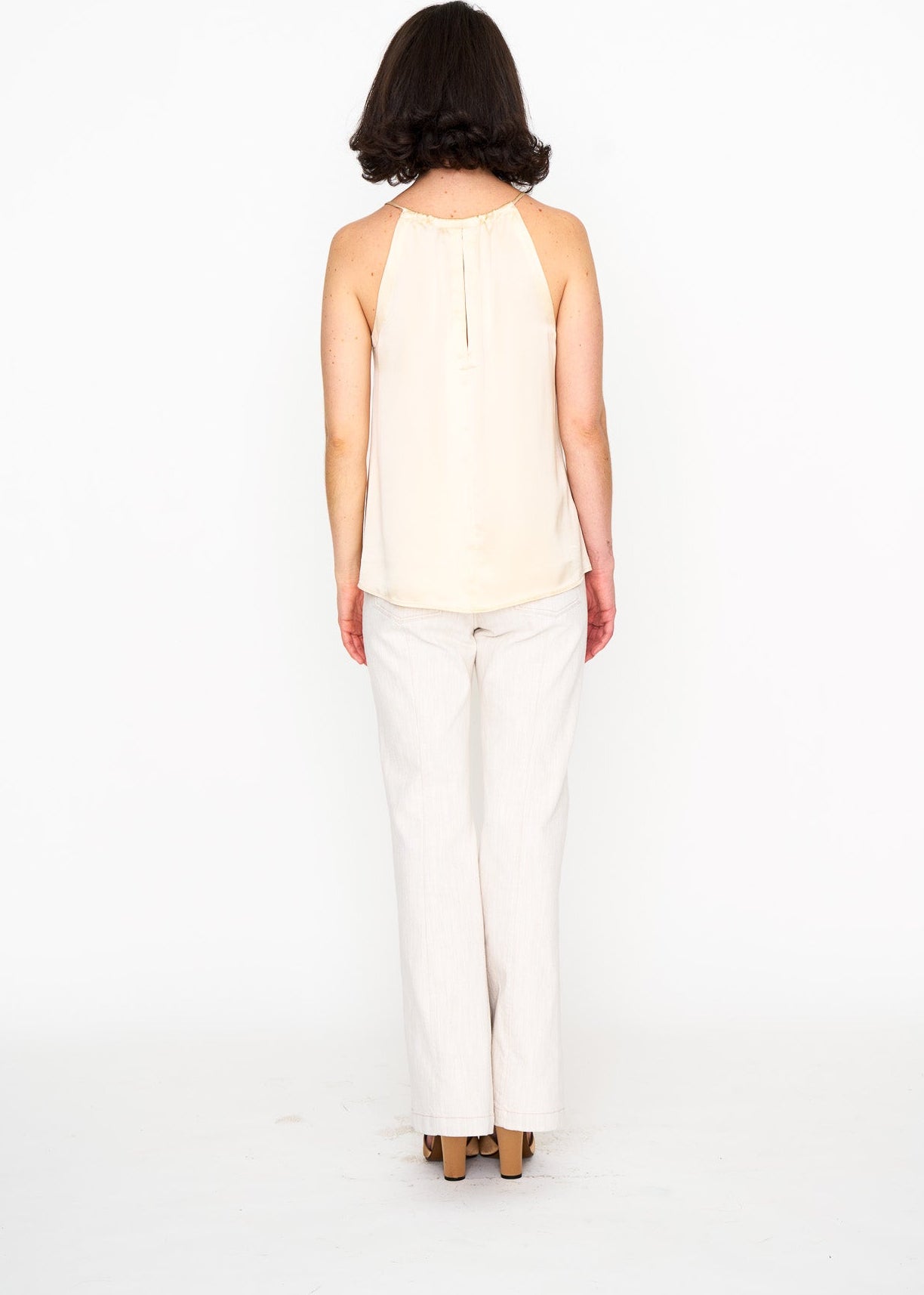 Jane Jean Cream shown on model, additional view