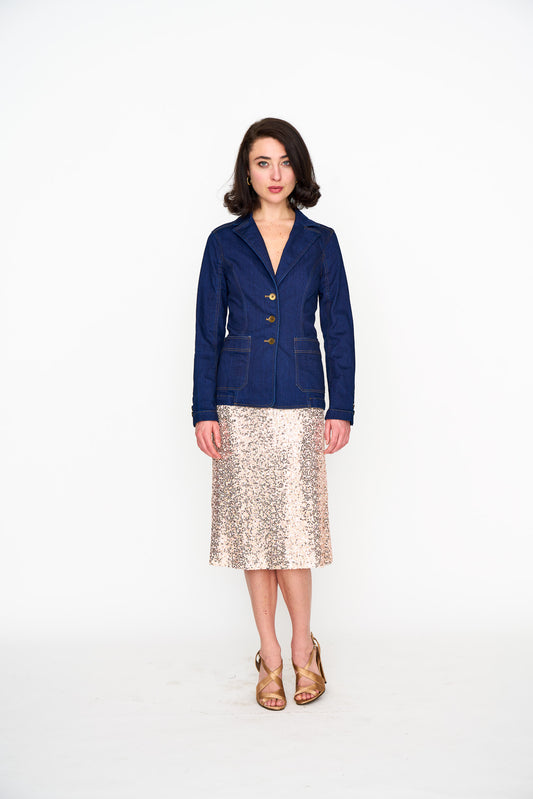 Denim Blazer