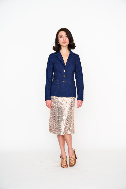 Denim Blazer