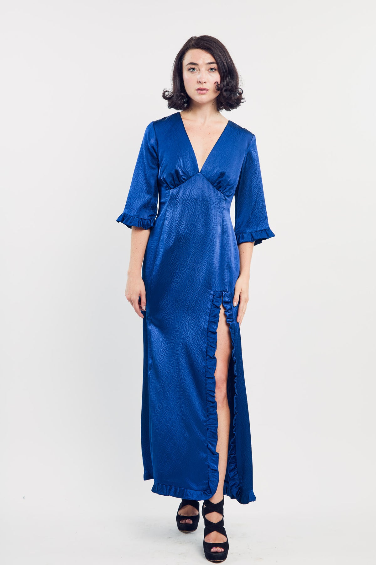 Deep Sea Silk Sleeping Gown