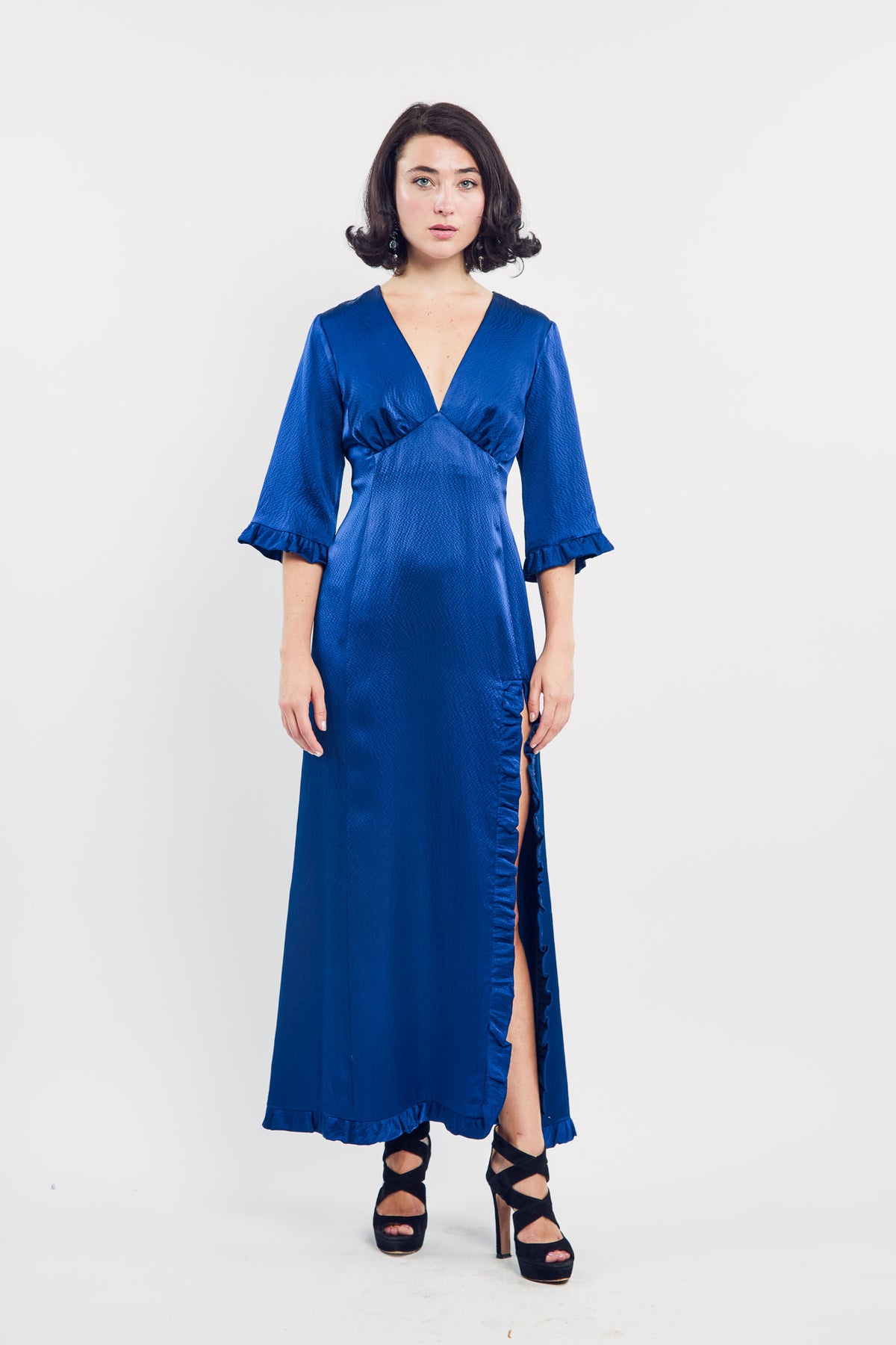 Deep Sea Silk Sleeping Gown