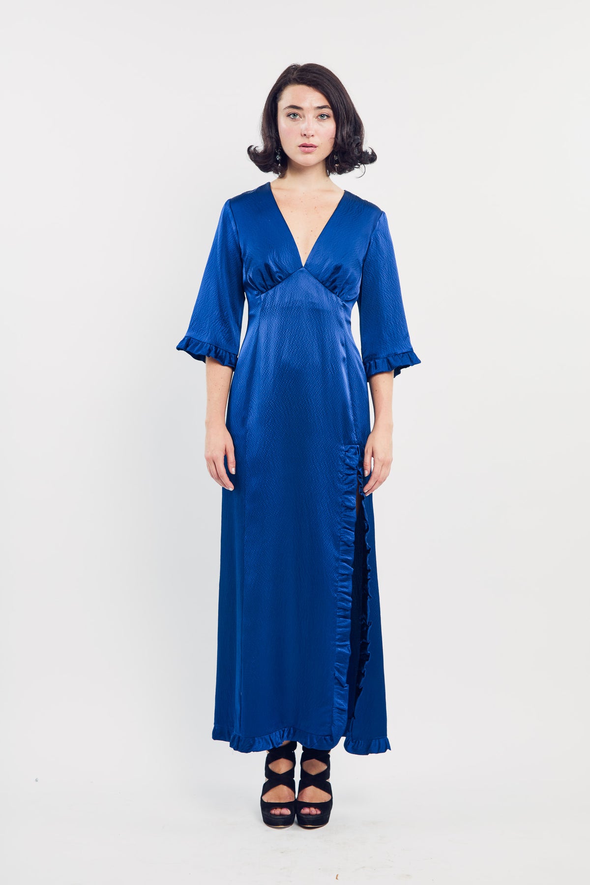 Deep Sea Silk Sleeping Gown