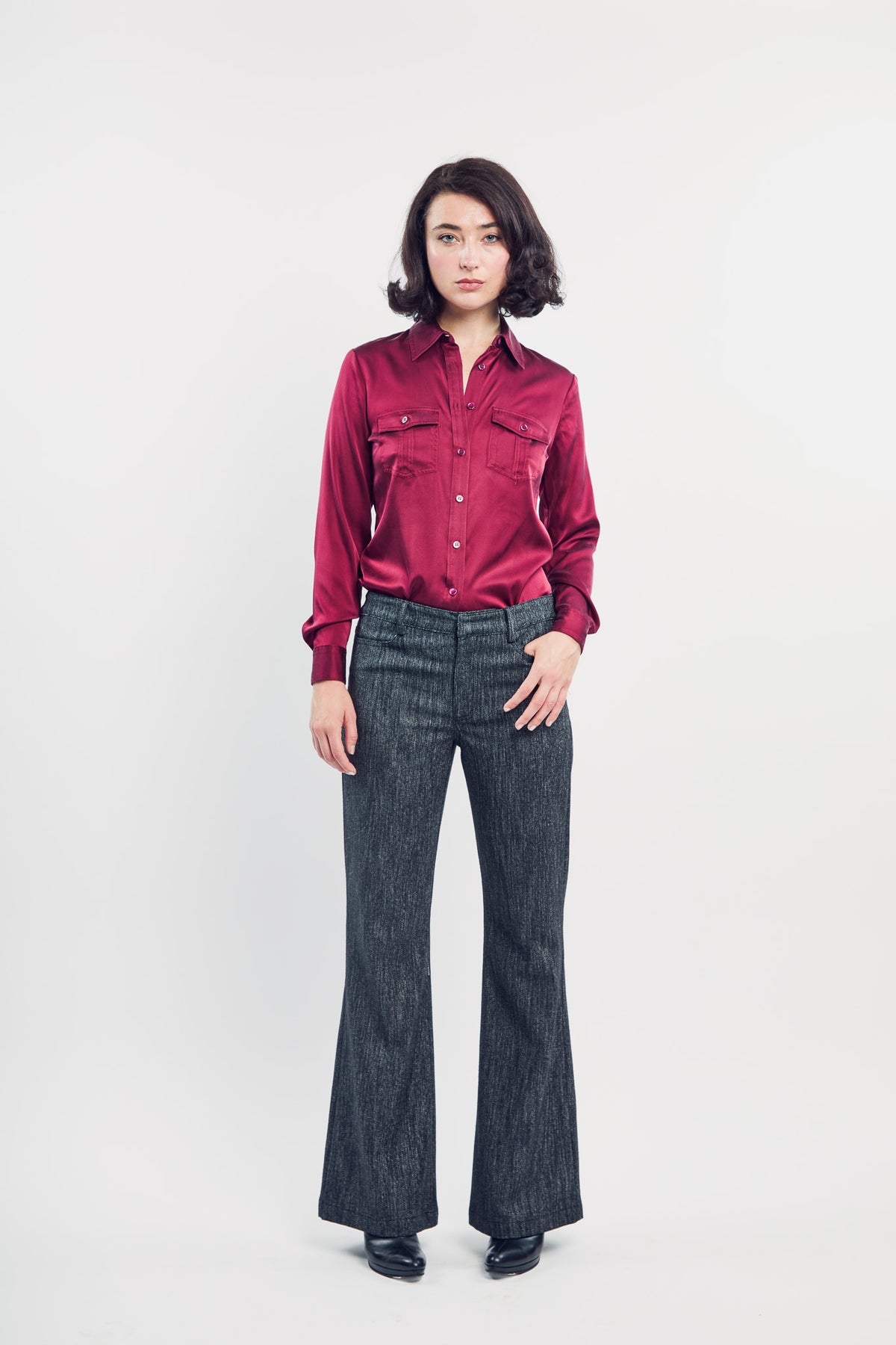 Jane Jean Black Twill