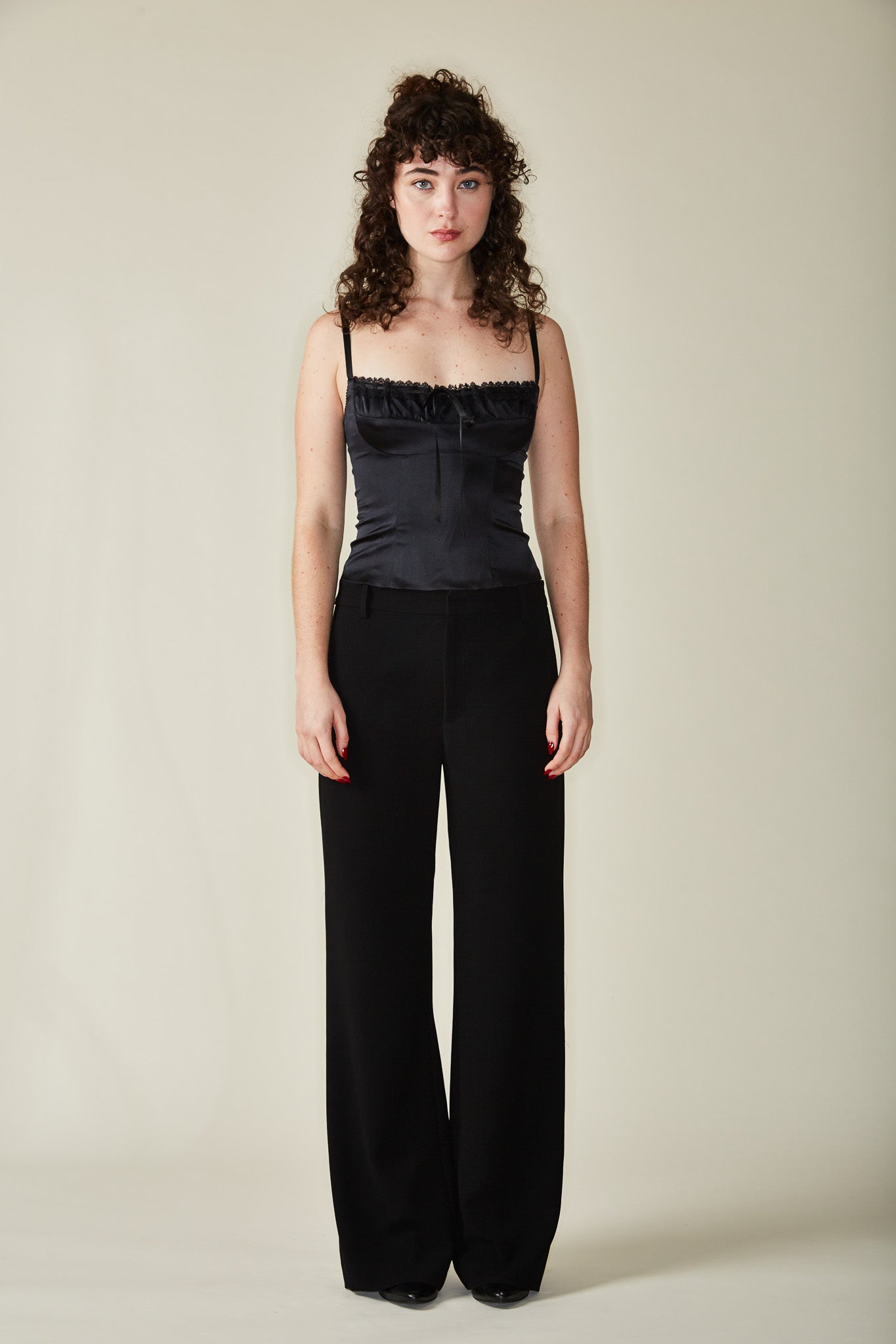 Black Slouchy Trouser