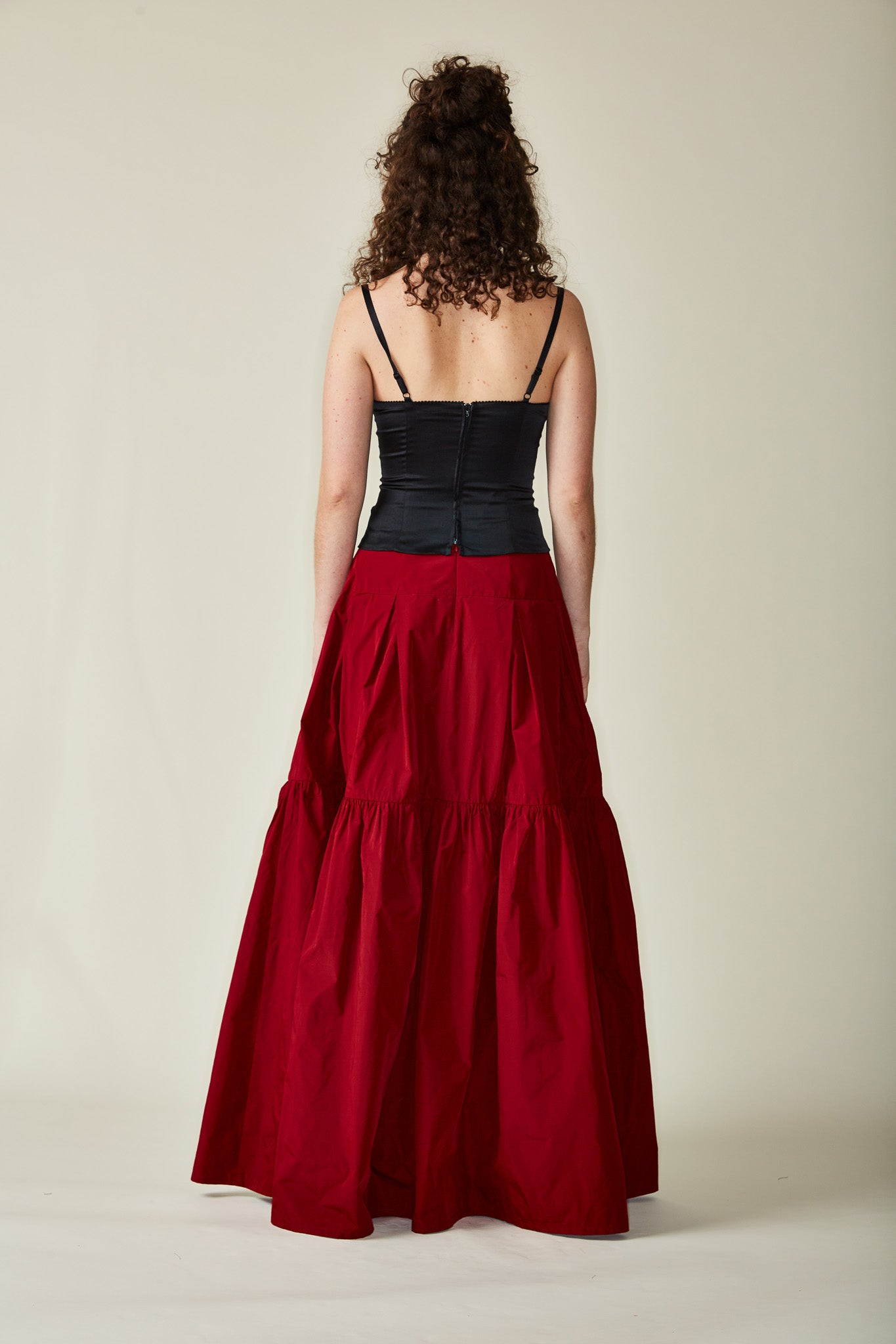 Crimson Ball Skirt