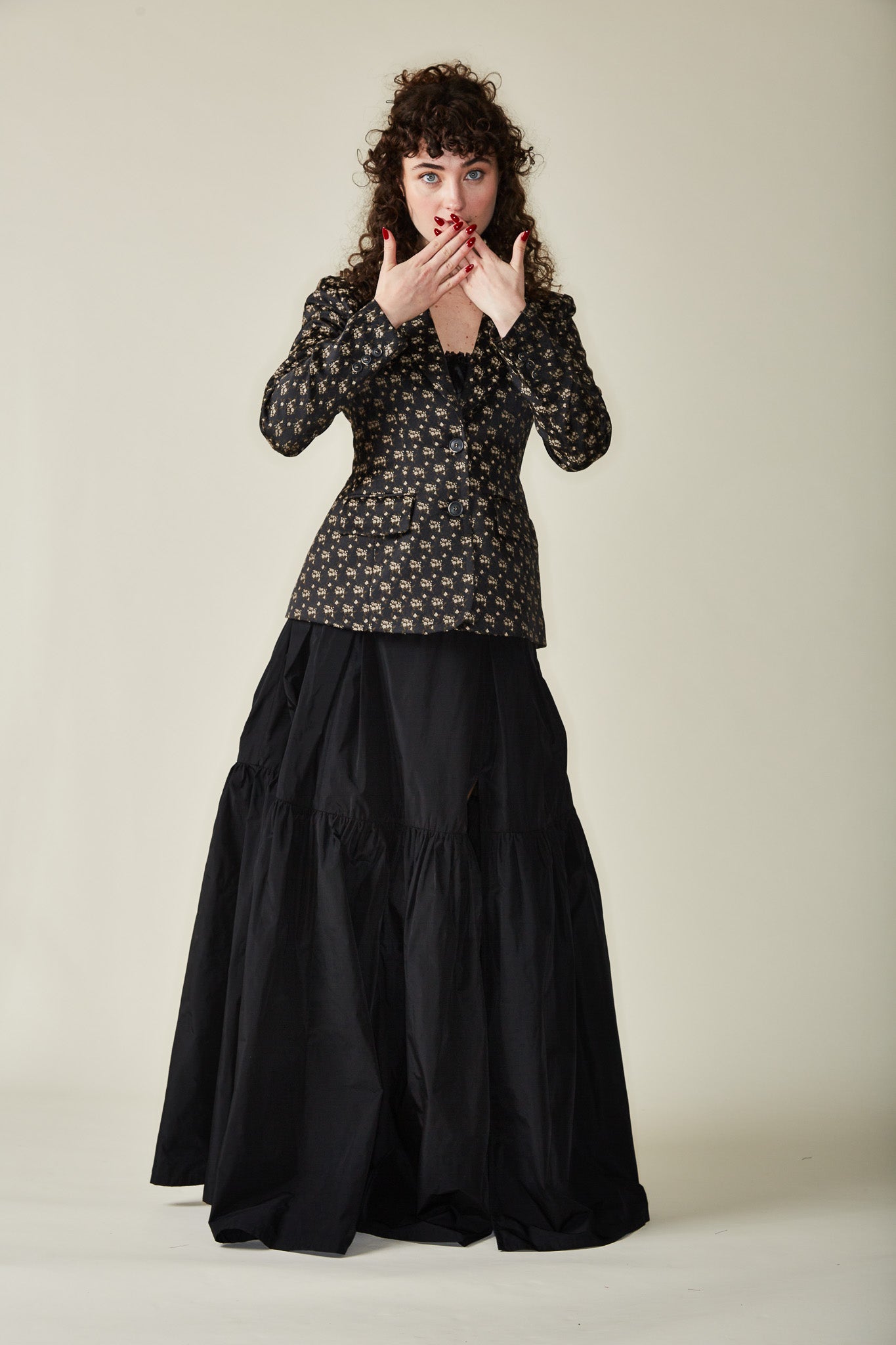 Black Ball Skirt