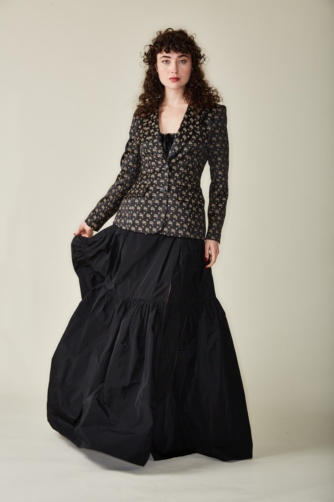 Black Ball Skirt