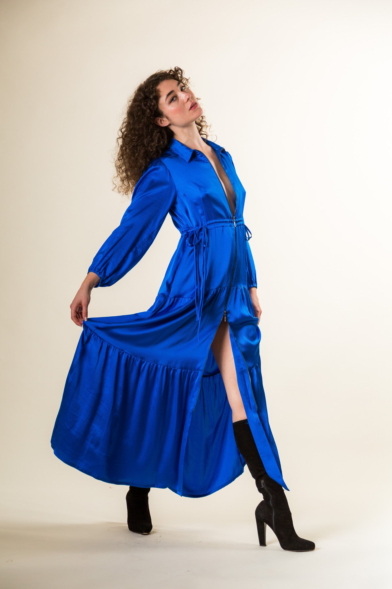 The Cobalt Duchess Dress