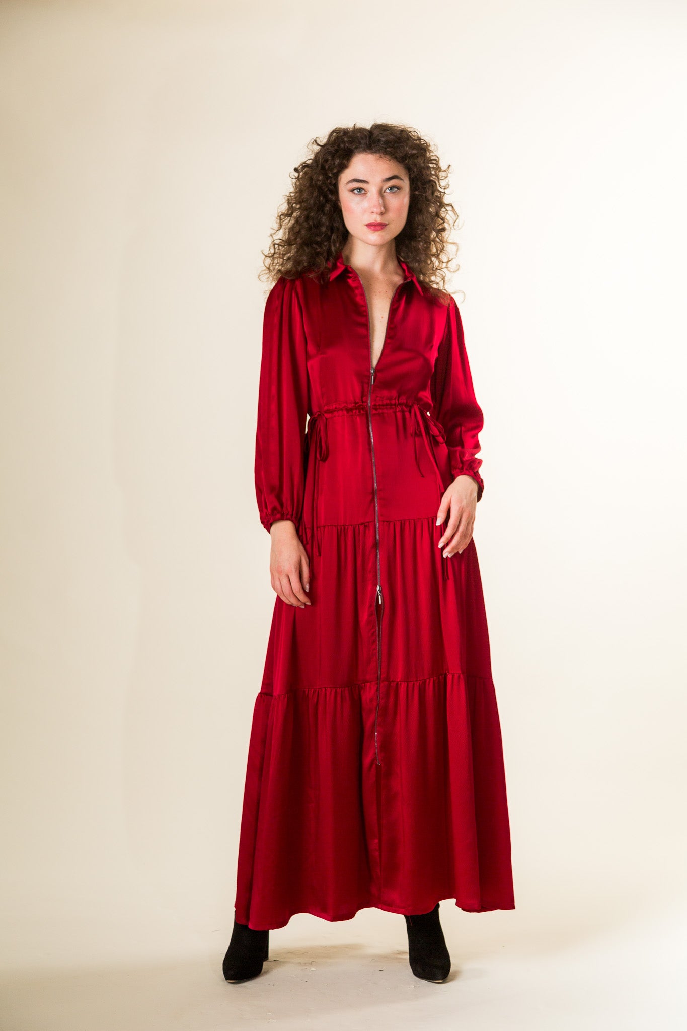 The Crimson Duchess Dress