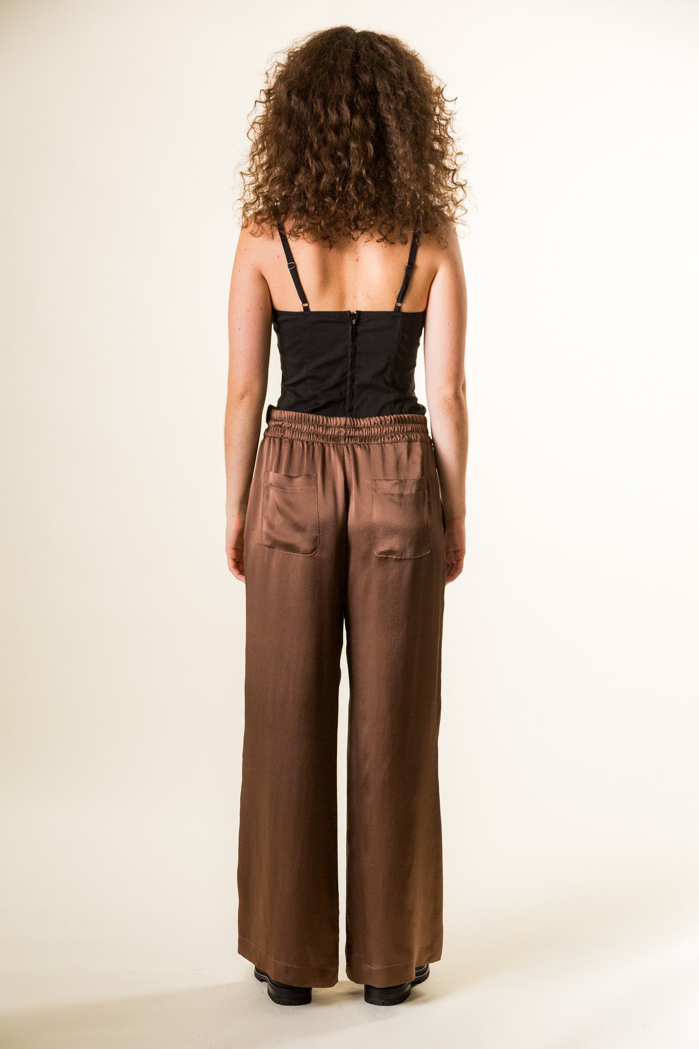 Cafe au Lait Silk Pyjama Pant