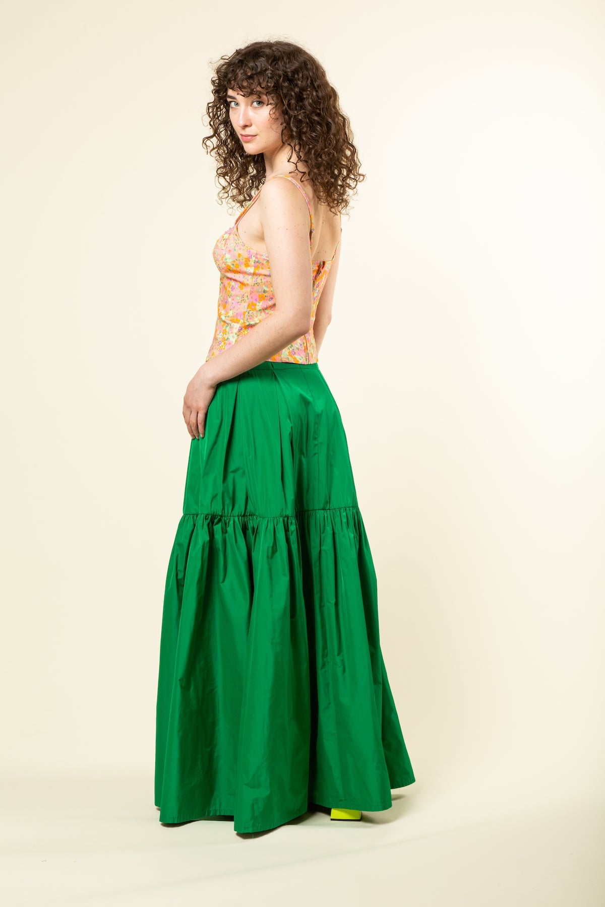 Green Ball Skirt