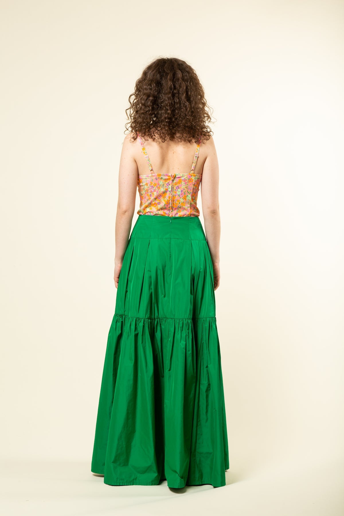 Green Ball Skirt