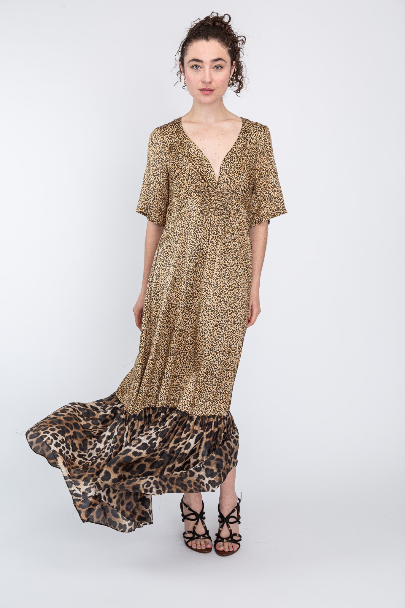 Wild Cat Maxi Dress