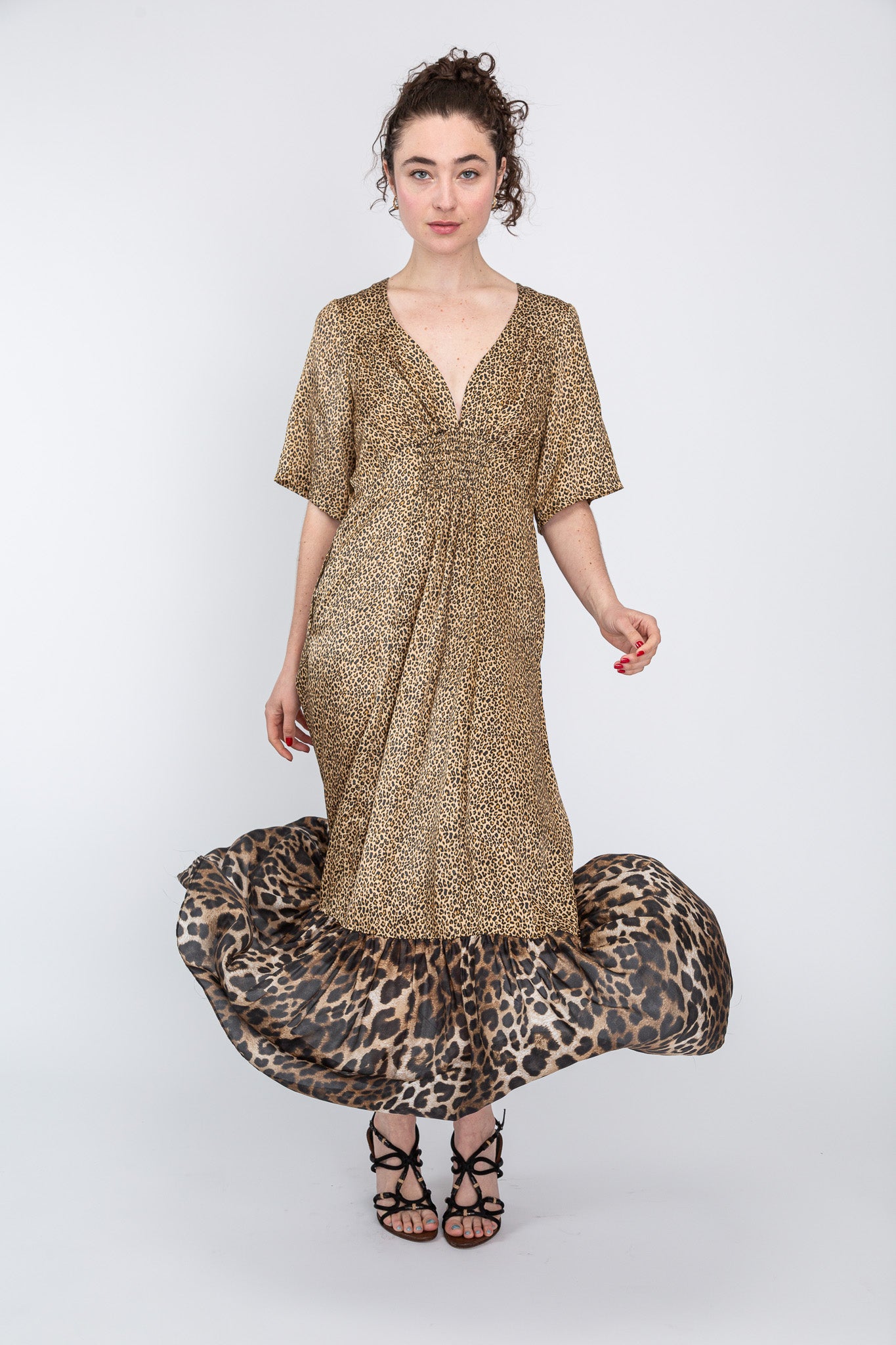 Wild Cat Maxi Dress